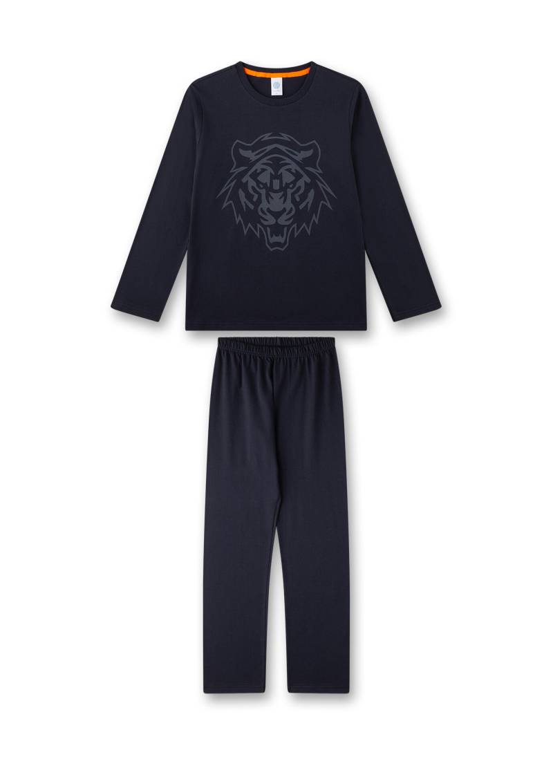 Sanetta - Schlafanzug lang dark navy - Gr. - 152 von Sanetta