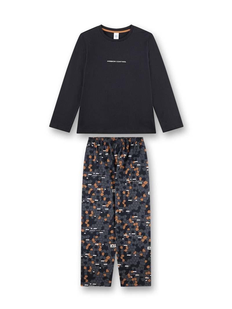 Sanetta - Schlafanzug lang dark navy - Gr. - 152 von Sanetta