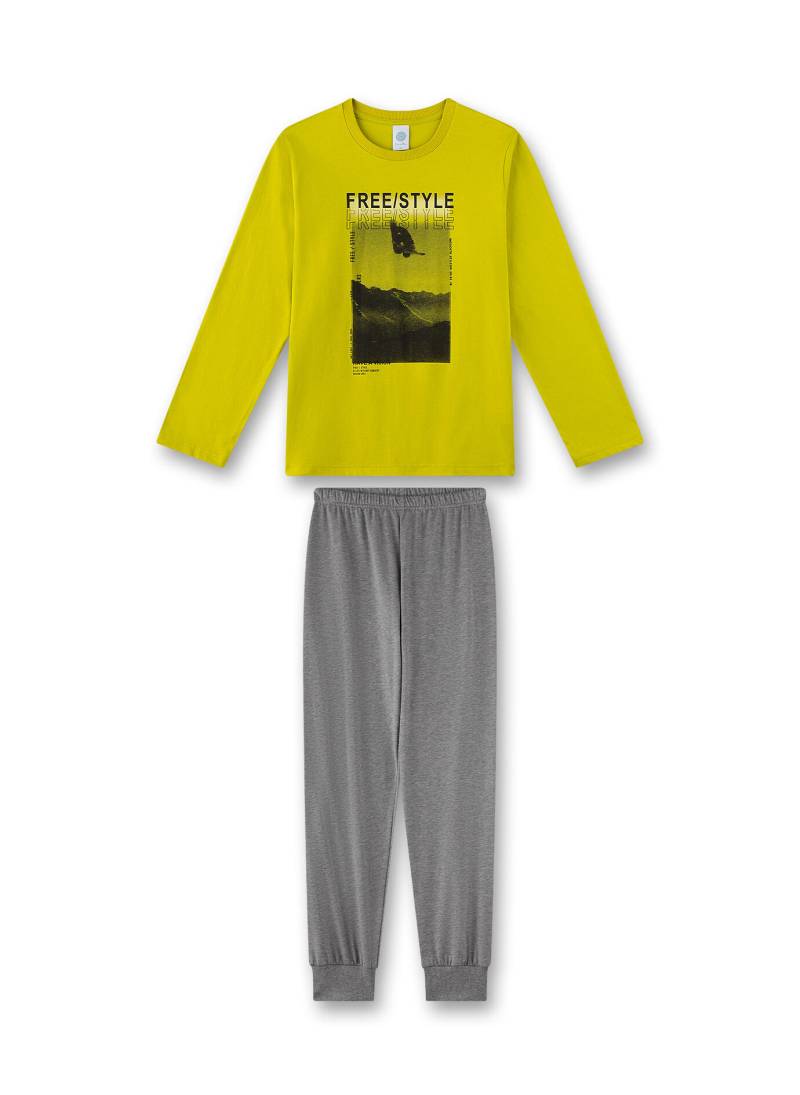 Sanetta - Schlafanzug lang dijon - Gr. - 140 von Sanetta