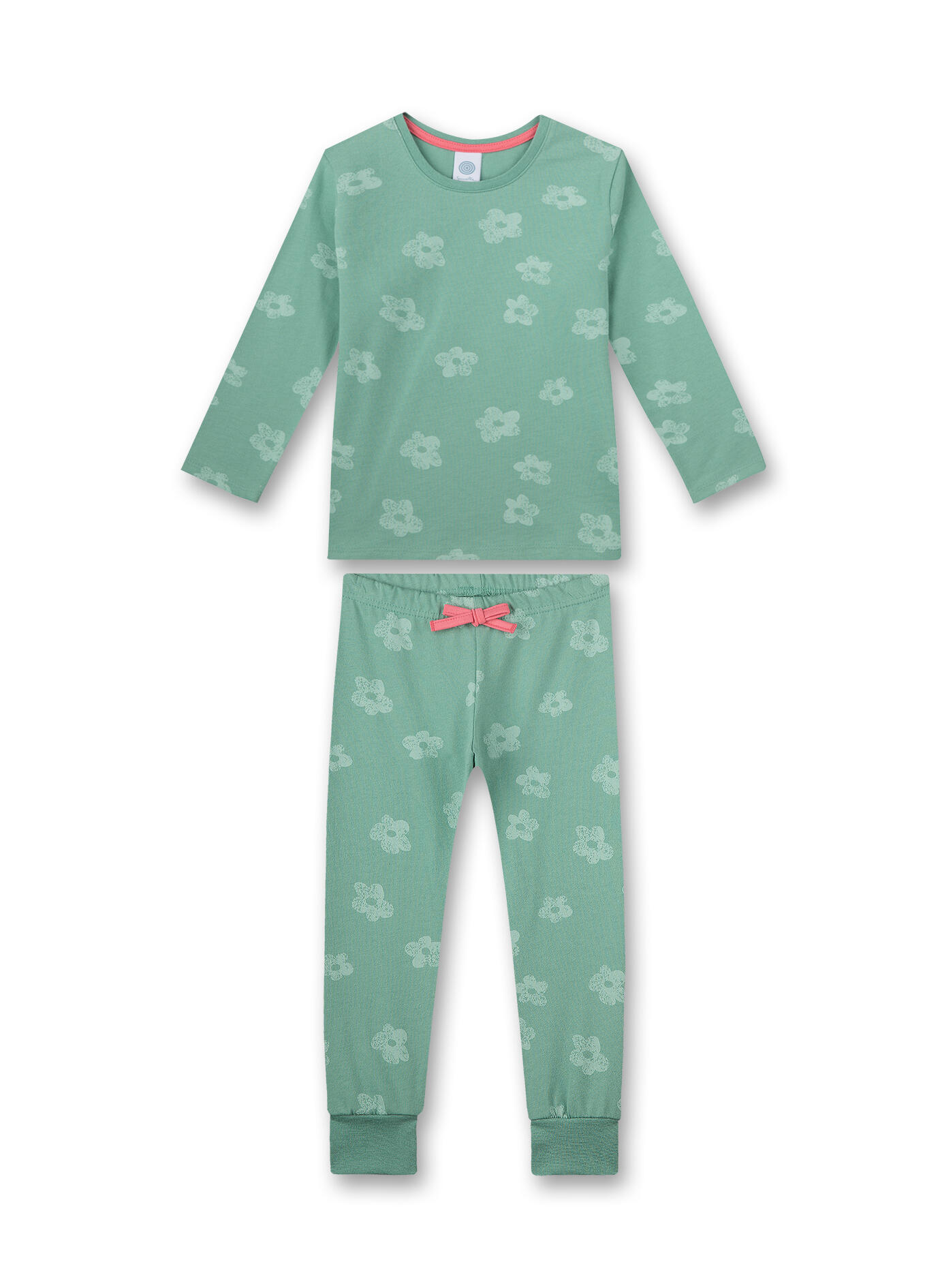 Sanetta - Schlafanzug lang garden sage - Gr. - 116 von Sanetta