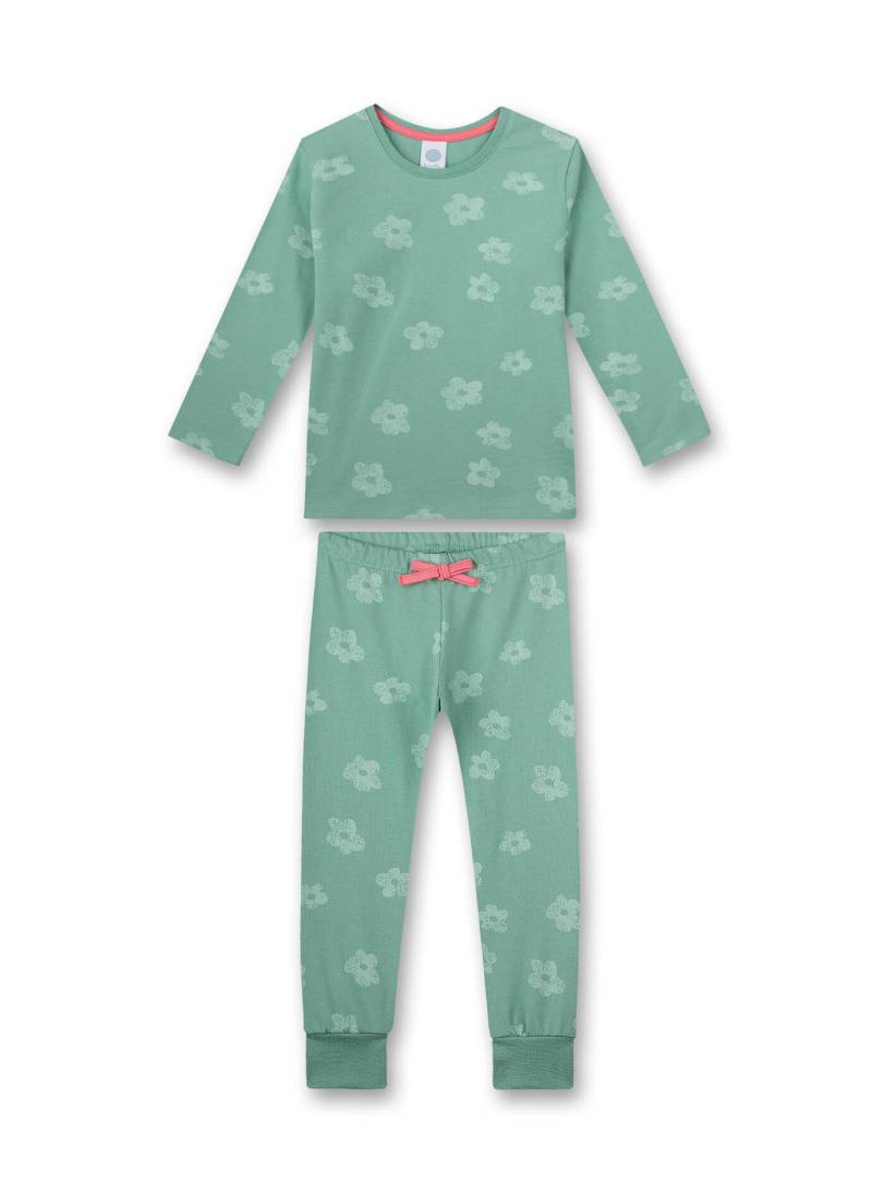 Sanetta - Schlafanzug lang garden sage - Gr. - 116 von Sanetta