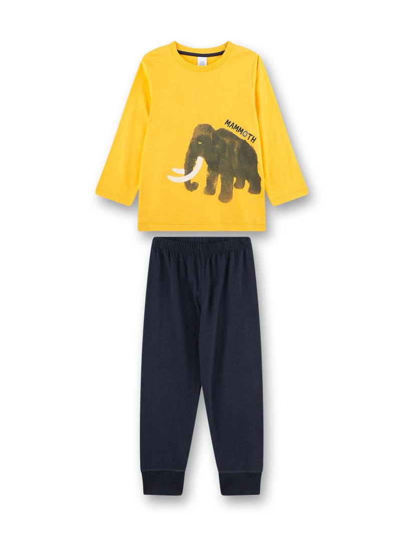 Sanetta - Schlafanzug lang golden yellow - Gr. - 092 von Sanetta