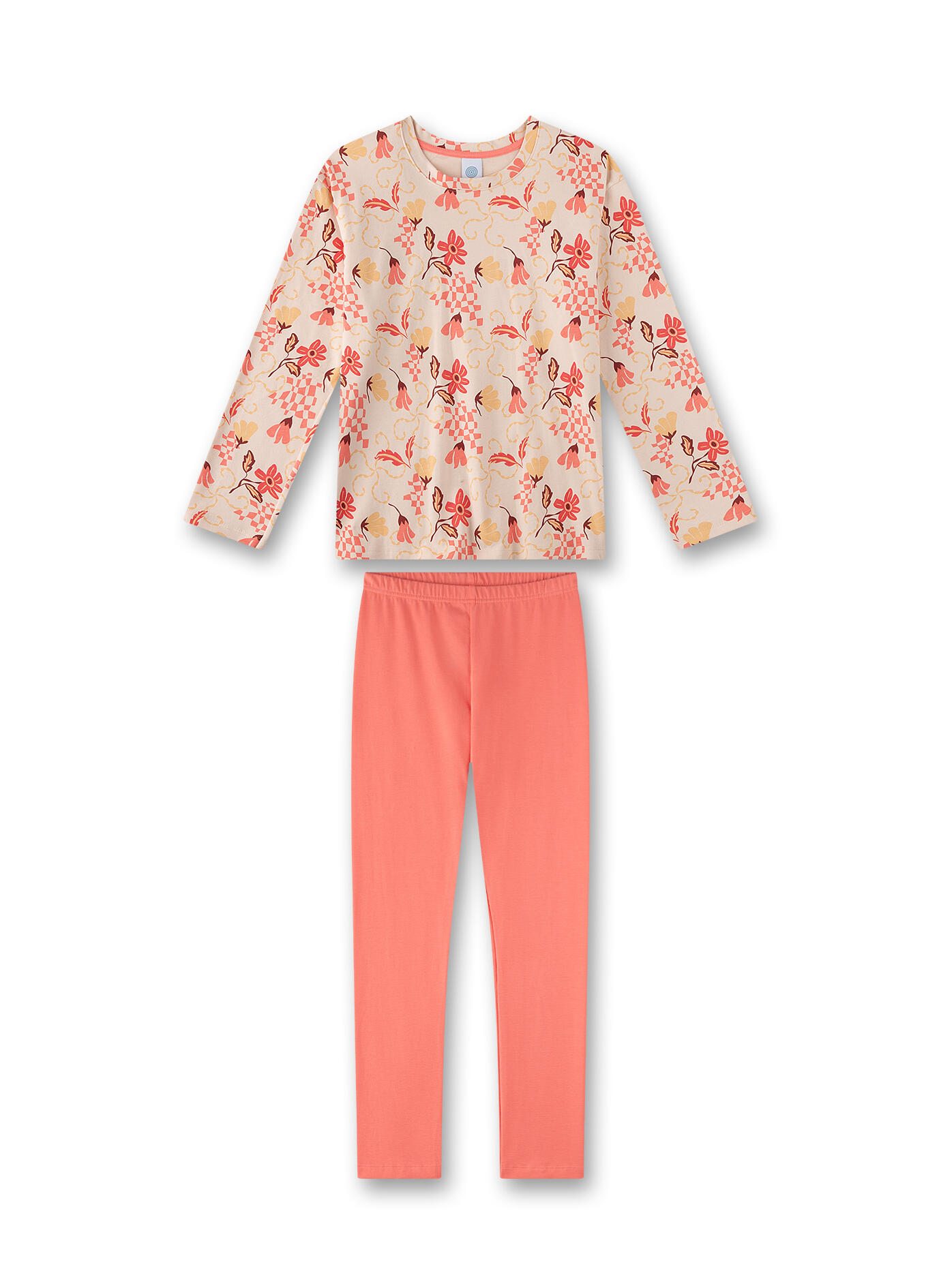 Sanetta - Schlafanzug lang pink whisper - Gr. - 164 von Sanetta