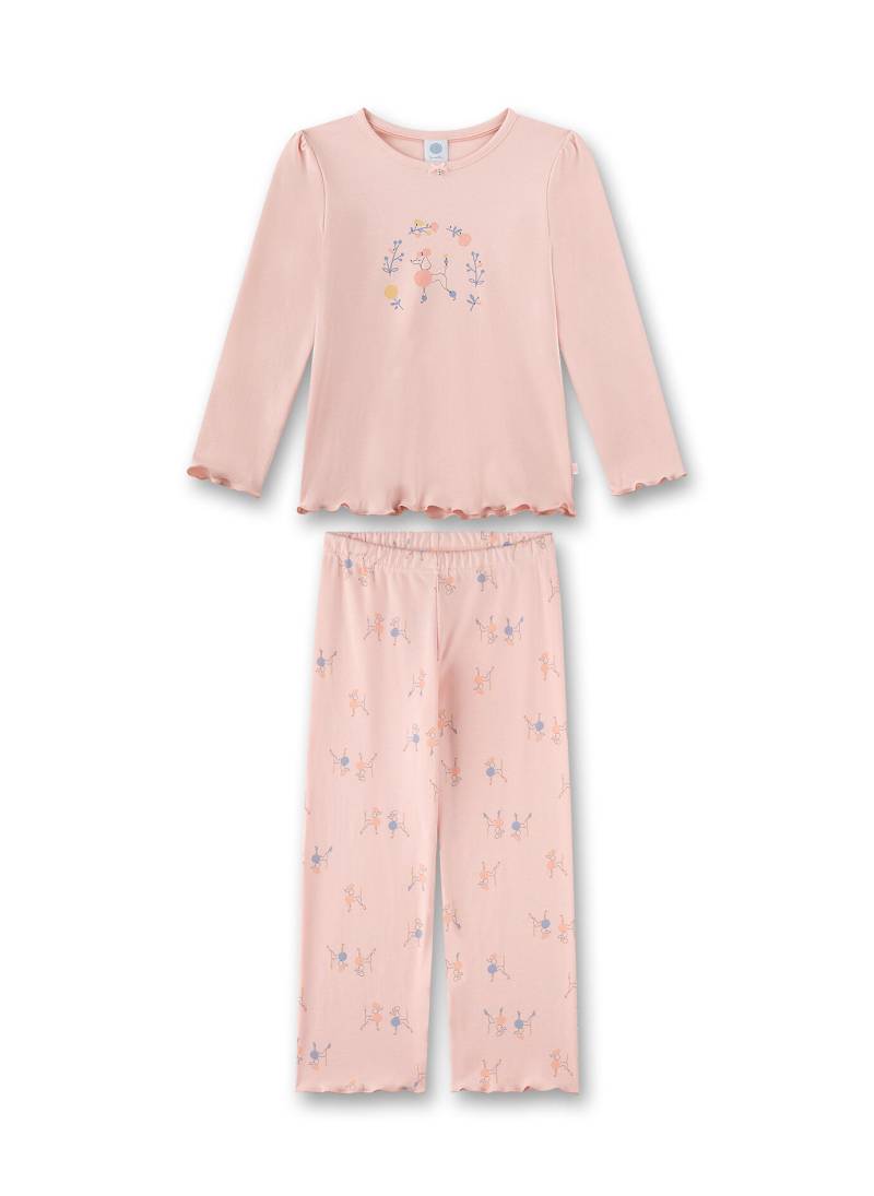 Sanetta - Schlafanzug lang powder rose - Gr. - 140 von Sanetta