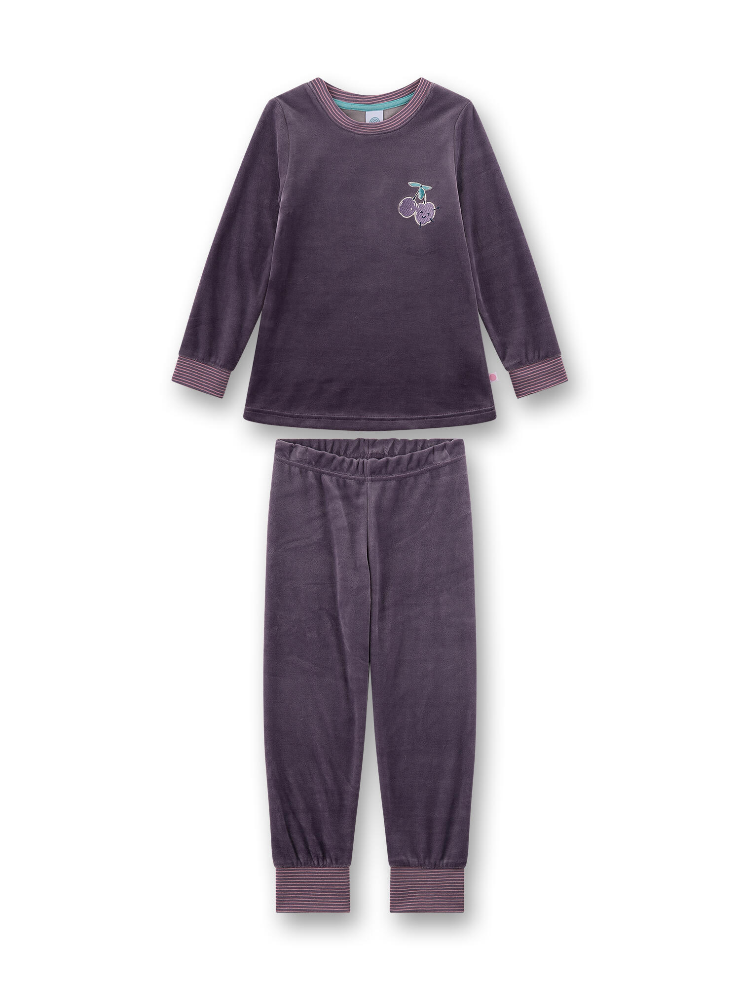 Sanetta - Schlafanzug lang purple sage - Gr. - 116 von Sanetta