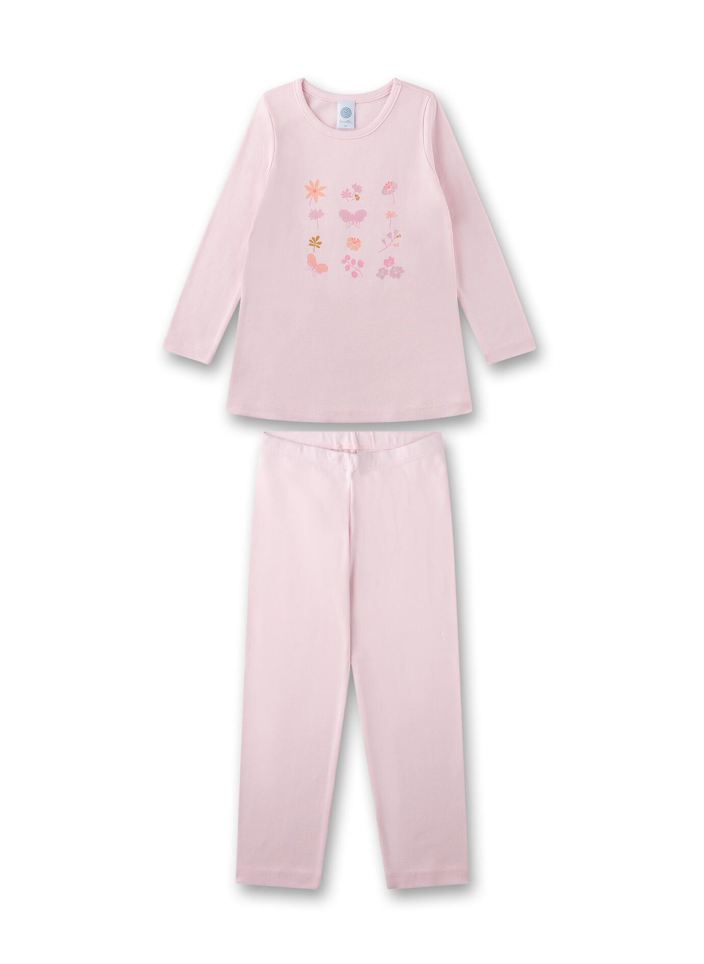 Sanetta - Schlafanzug lang rosa - Gr. - 128 von Sanetta