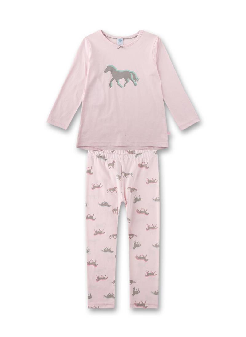 Sanetta - Schlafanzug lang rosé - Gr. - 104 von Sanetta