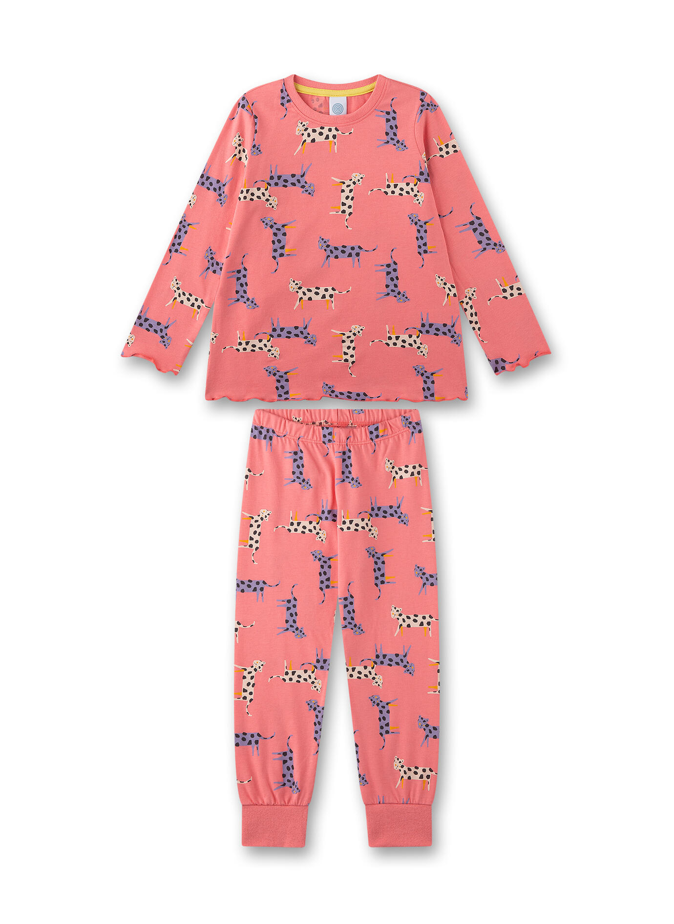 Sanetta - Schlafanzug lang soft pink - Gr. - 104 von Sanetta