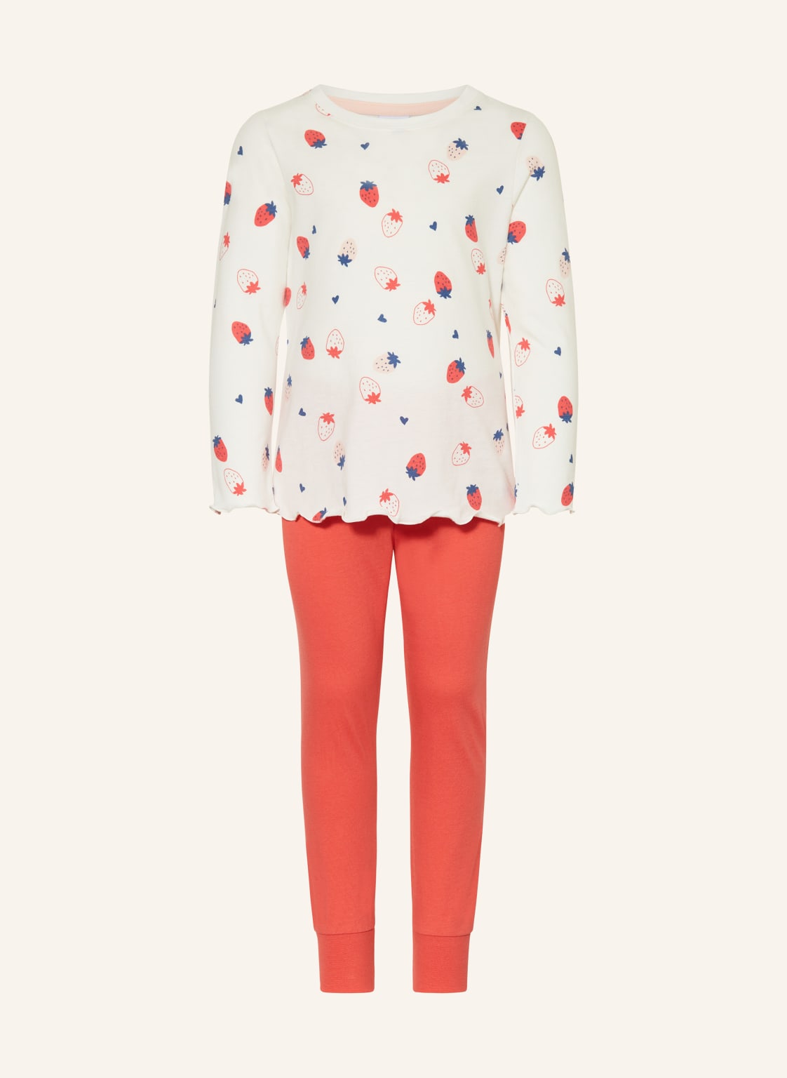 Sanetta Schlafanzug rot von Sanetta