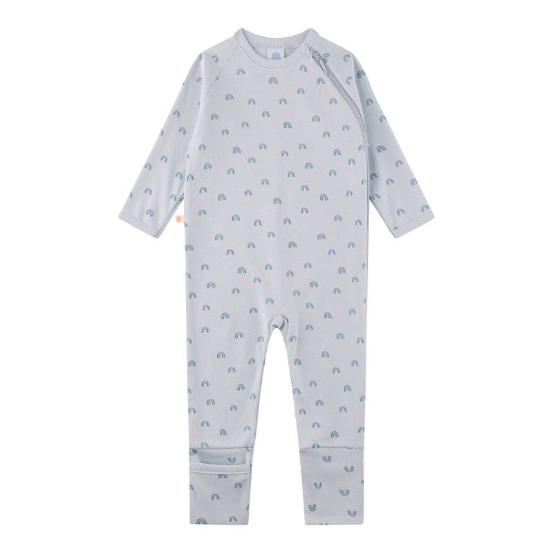 Sanetta Schlafoverall mit Klappfuß Regenbögen von Sanetta