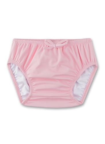 Sanetta Schwimmwindel rosa | Praktischer und nachhaltiger Badeslip aus recyceltem Polyester-Mix für Mädchen. Bademode für Babys von Sanetta