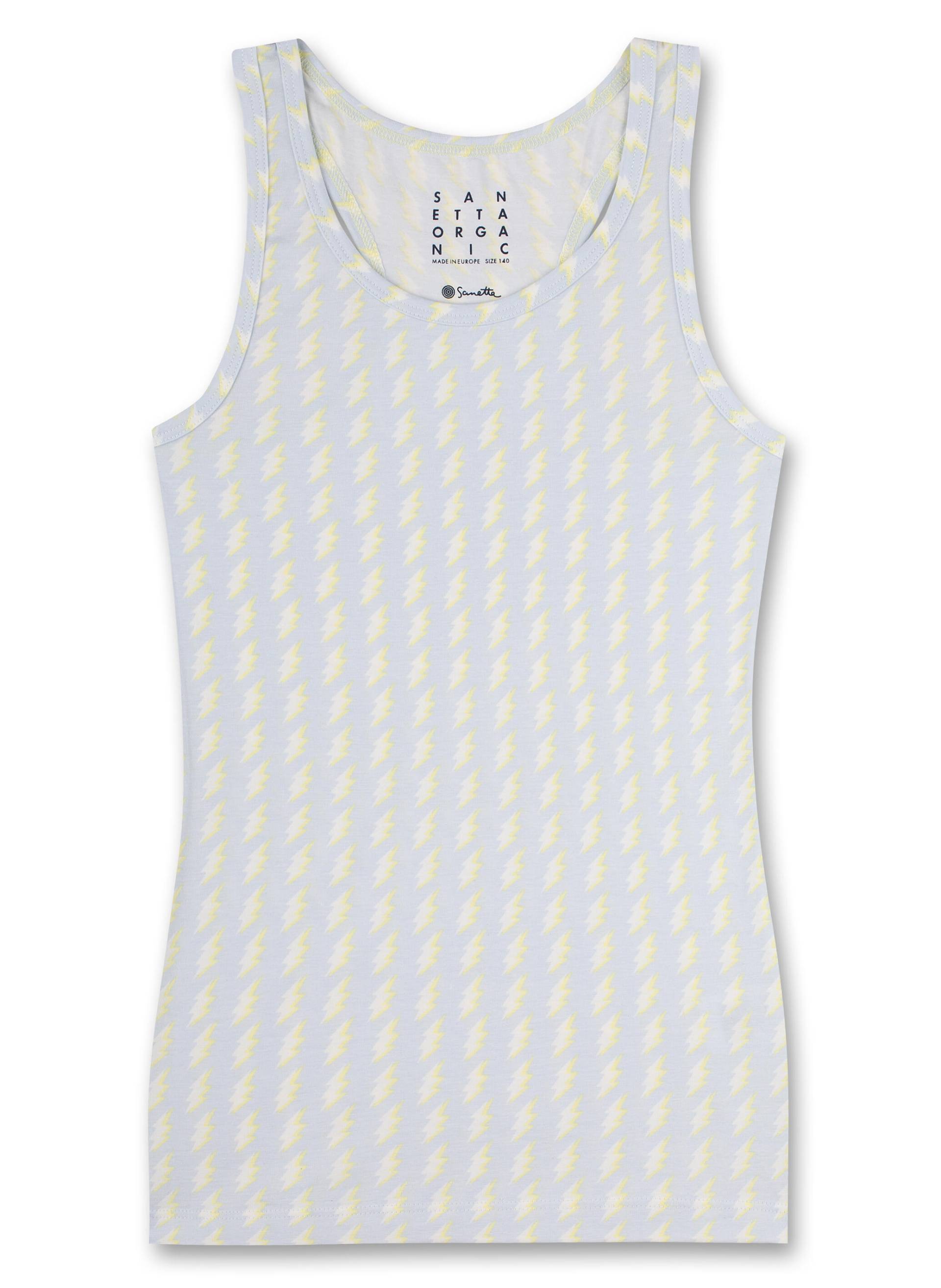 Sanetta - Shirt halogen blue - Gr. - 176 von Sanetta