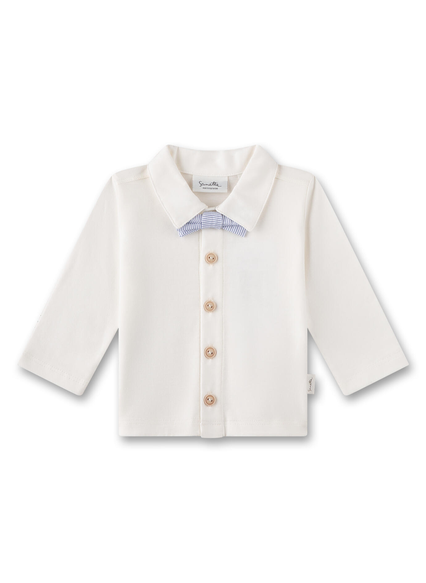 Sanetta - Shirt ivory - Gr. - 80 von Sanetta
