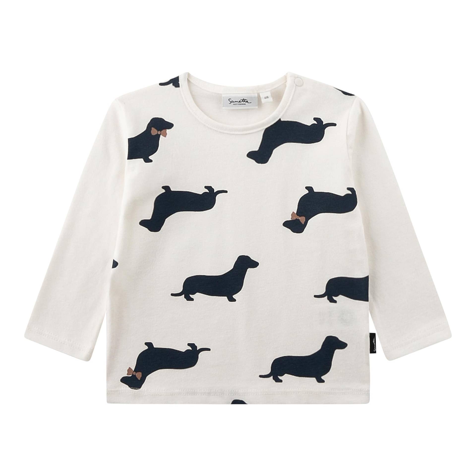 Sanetta Shirt langarm Dackel von Sanetta