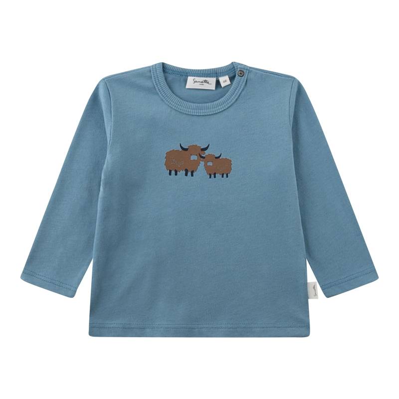Sanetta Shirt langarm Highland Cattle von Sanetta