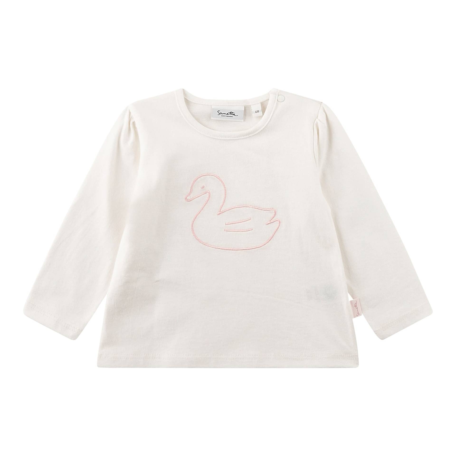 Sanetta Shirt langarm Schwan von Sanetta