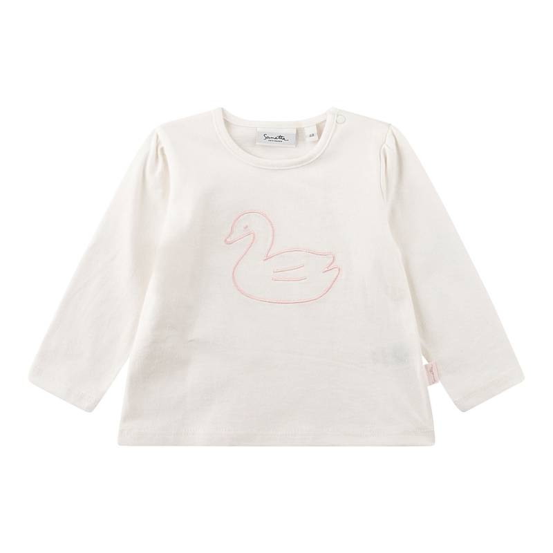 Sanetta Shirt langarm Schwan von Sanetta
