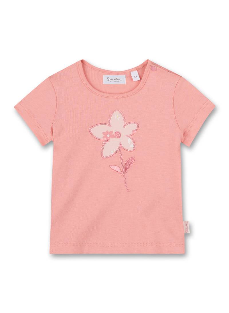Sanetta - Shirt peach - Gr. - 062 von Sanetta
