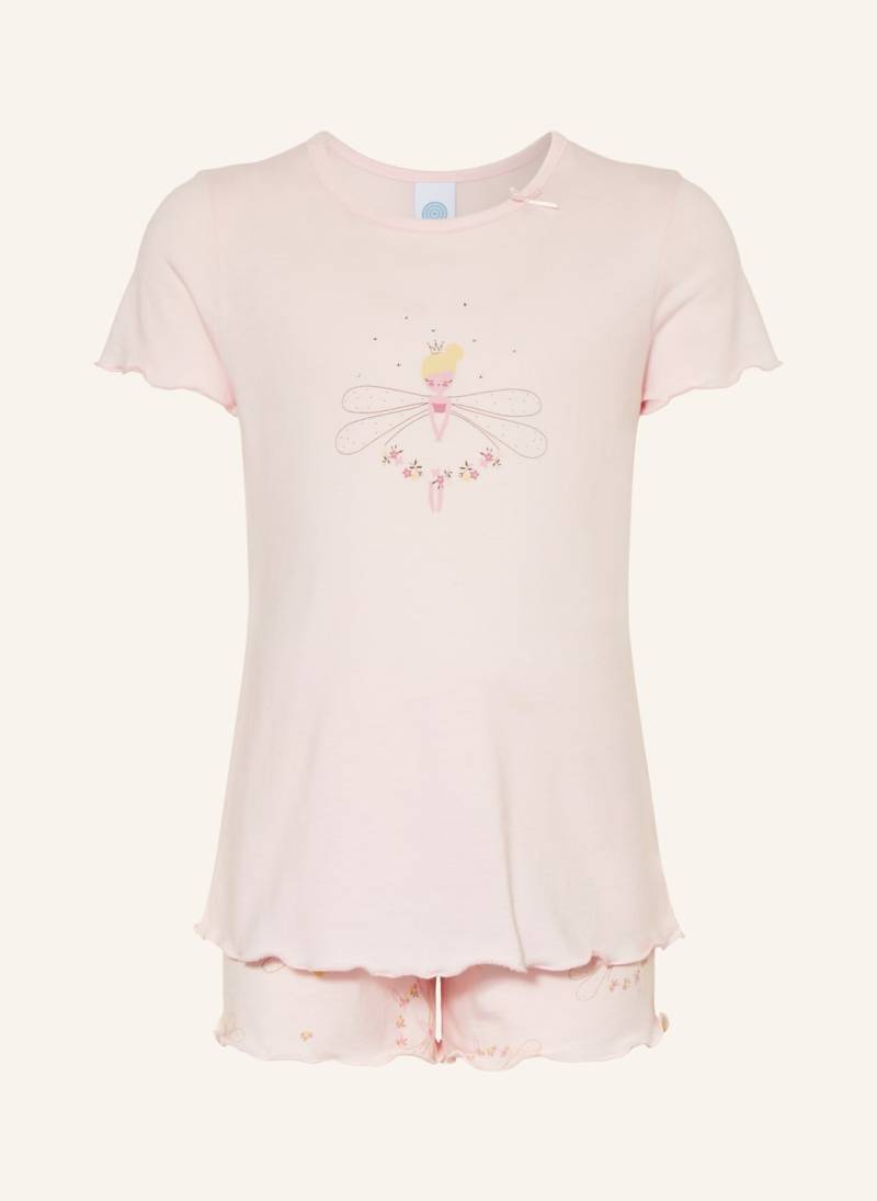 Sanetta Shorty-Schlafanzug Mit Schmucksteinen rosa von Sanetta