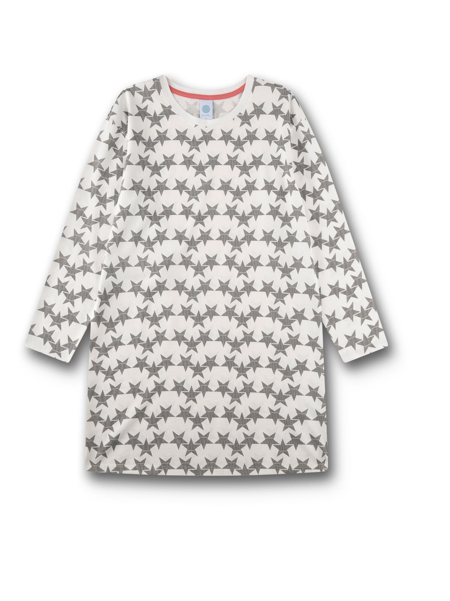 Sanetta - Sleepshirt white pebble - Gr. - 152 von Sanetta