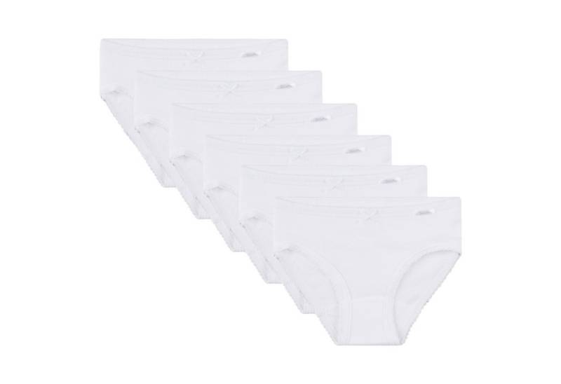 Sanetta Slip Mädchen Slip 6er Pack Baumwolle (Packung, 6er Pack) von Sanetta
