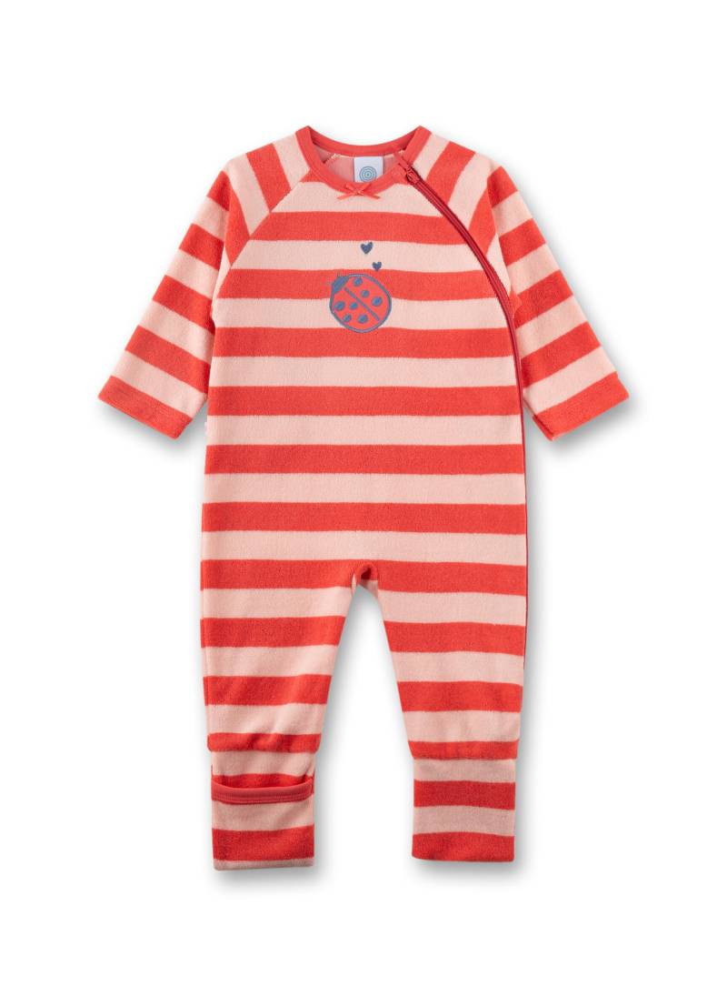Sanetta - Strampler/Overall coralle - Gr. - 092 von Sanetta