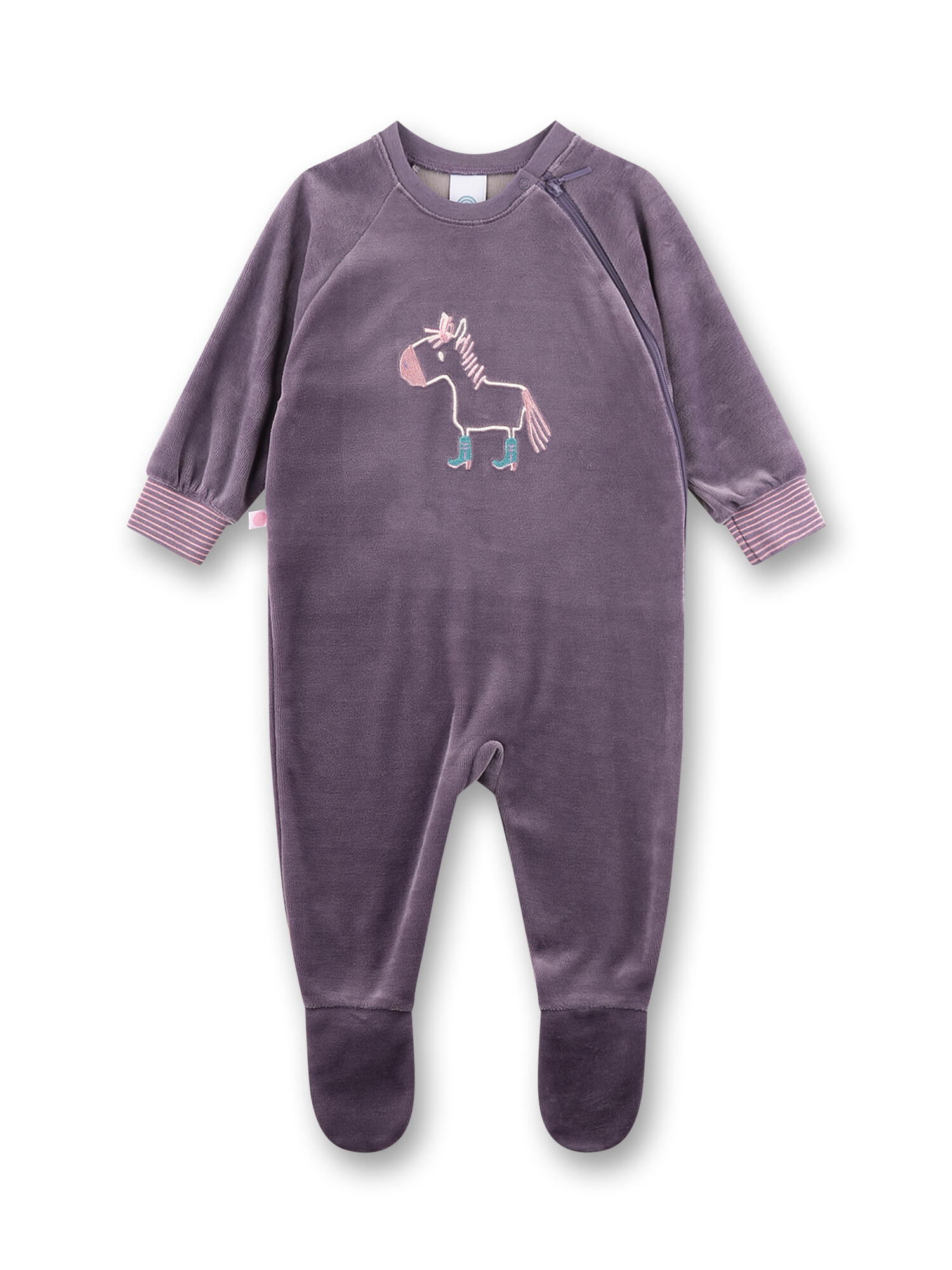 Sanetta - Strampler/Overall purple sage - Gr. - 062 von Sanetta