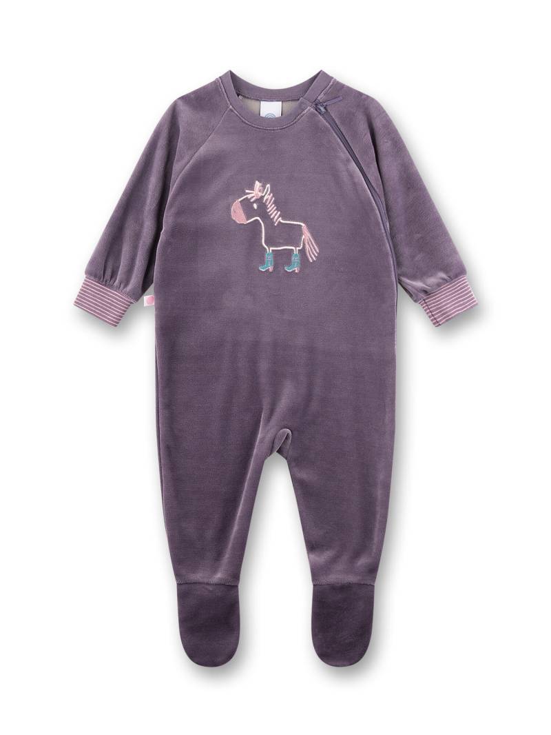 Sanetta - Strampler/Overall purple sage - Gr. - 098 von Sanetta