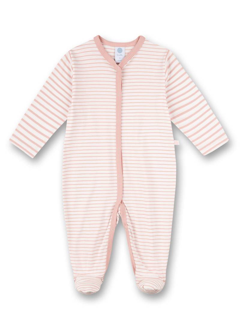 Sanetta - Strampler/Overall silver pink - Gr. - 92 von Sanetta
