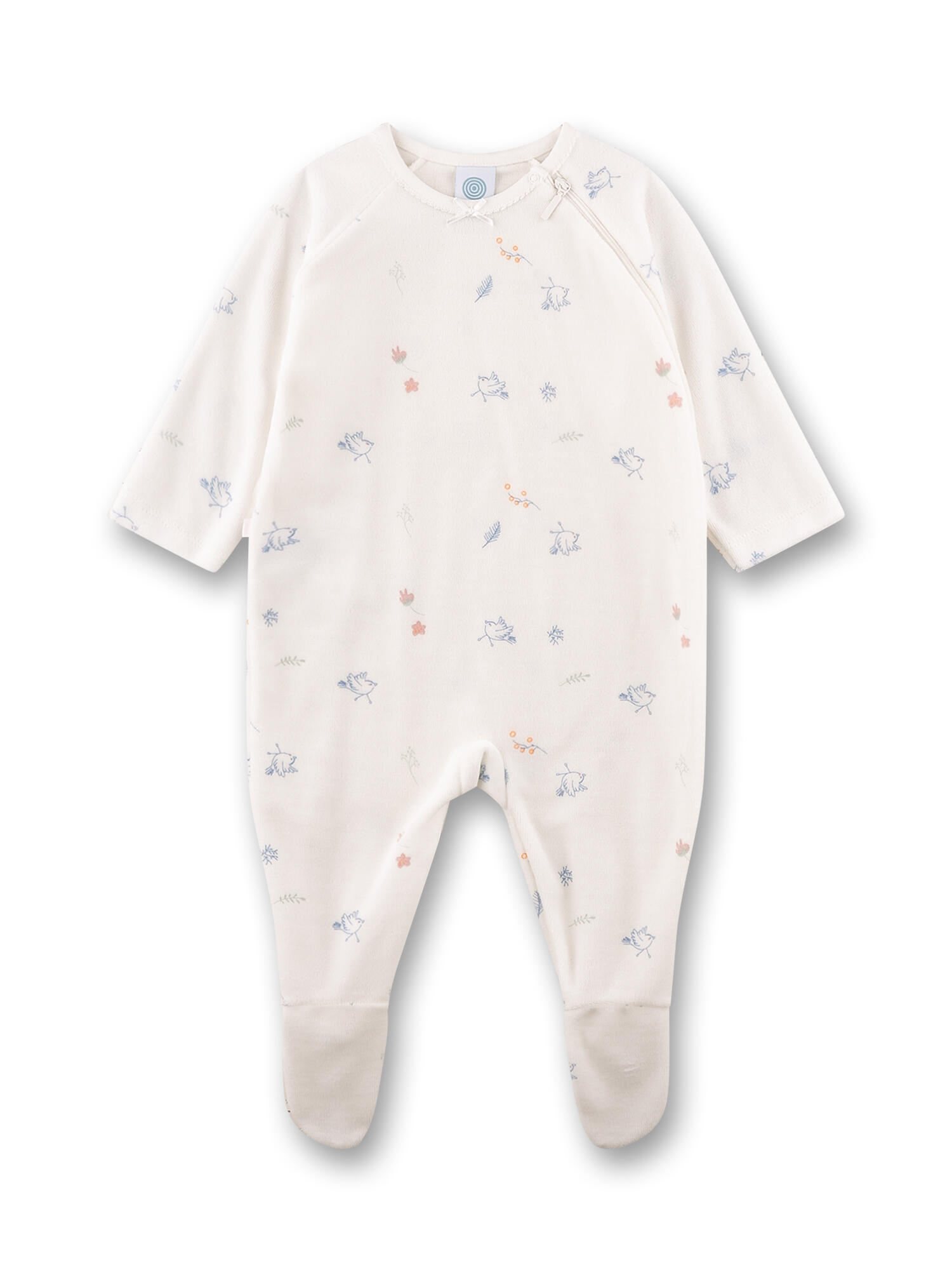 Sanetta - Strampler/Overall white pebble - Gr. - 056 von Sanetta