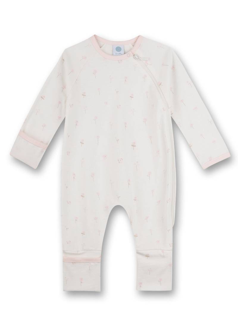 Sanetta - Strampler/Overall white pebble - Gr. - 062 von Sanetta