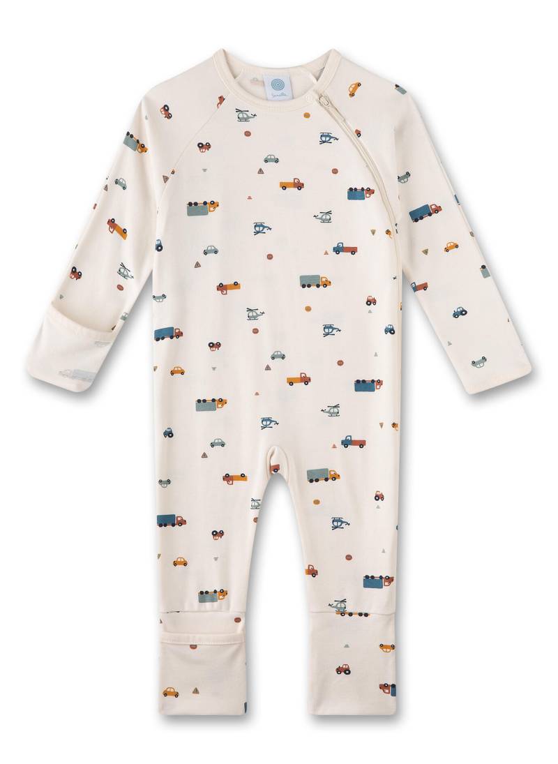 Sanetta - Strampler/Overall white whisper - Gr. - 098 von Sanetta