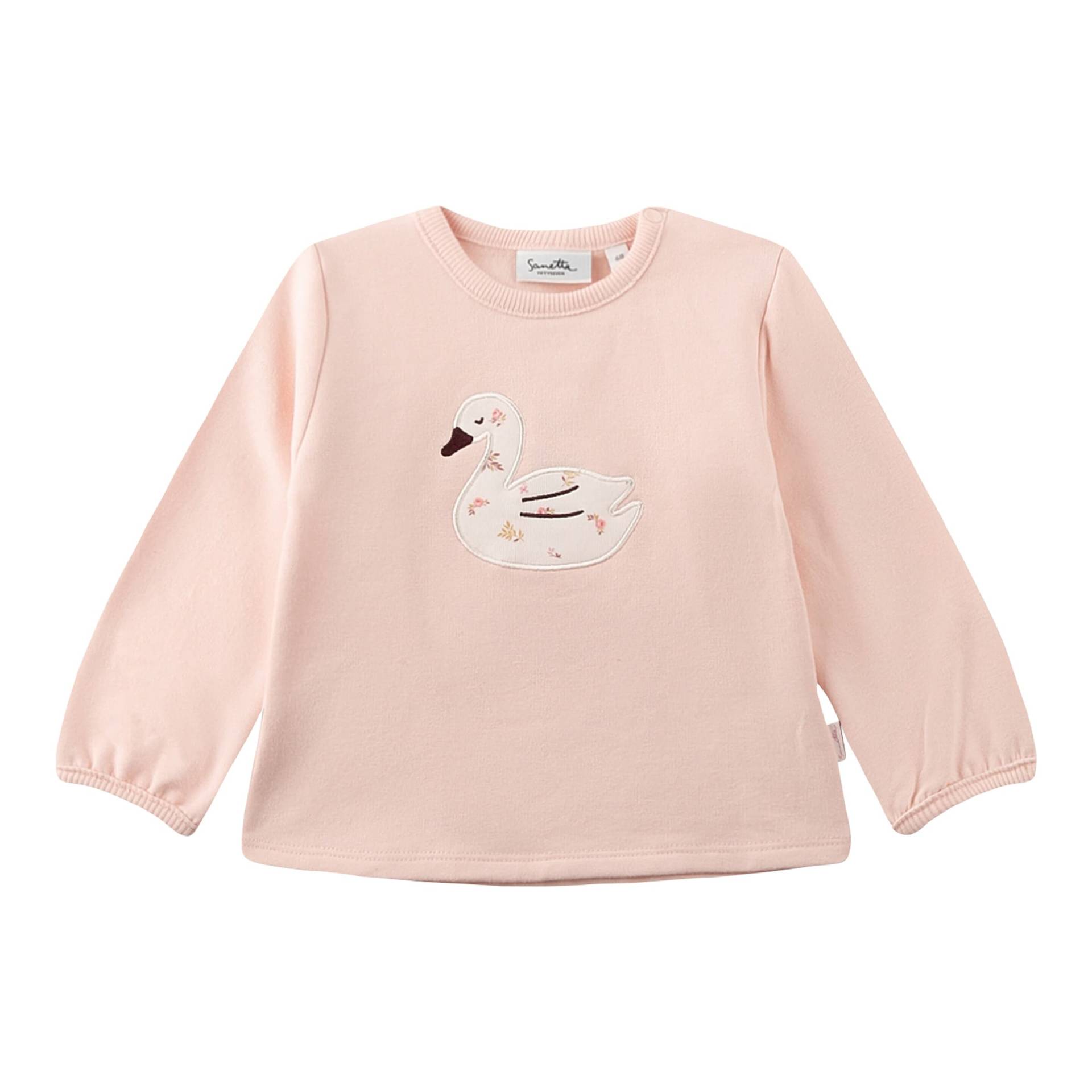 Sanetta Sweatshirt Teddy-Schwan von Sanetta