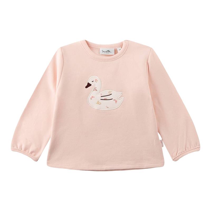 Sanetta Sweatshirt Teddy-Schwan von Sanetta
