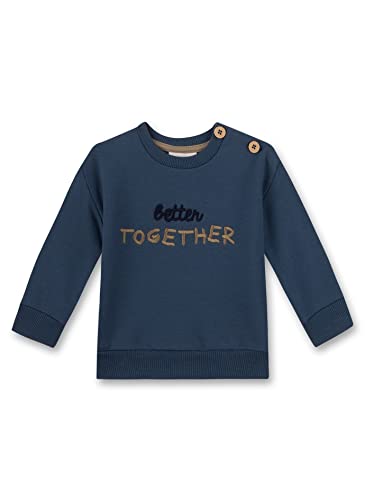 Sanetta Unisex Baby 10928 Sweatshirt, Denim Blush, 56 von Sanetta