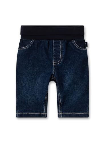 Sanetta Unisex Baby 11585 Blau | Praktische und Bequeme Webhose aus Baumwolle. Hose mit Umschlagbund in Jeans-Optik Bekleidung, 164 cm Sanetta Unisex Baby 11585 Blau | Praktische und Bequeme Webhose aus Baumwolle. Hose mit Umschlagbund in Jeans-Optik Bekleidung, 164 cm von Sanetta