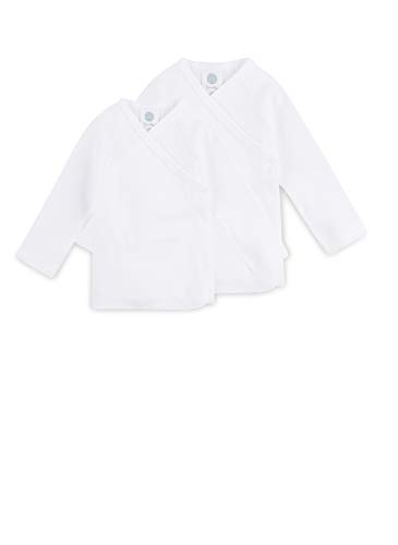 Sanetta Unisex Flügelhemd im Doppelpack - Bio-Baumwolle, Gr.62 von Sanetta