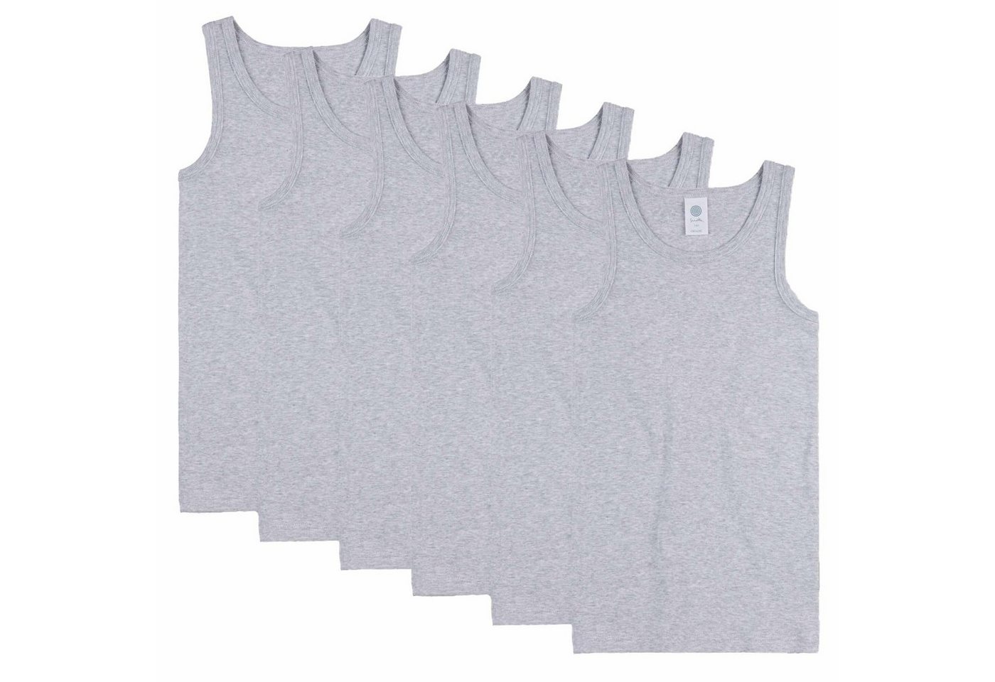 Sanetta Unterhemd Jungen Unterhemd 6er Pack Baumwolle (Packung, 6er Pack) Sanetta Unterhemd Jungen Unterhemd 6er Pack Baumwolle (Packung, 6er Pack) von Sanetta