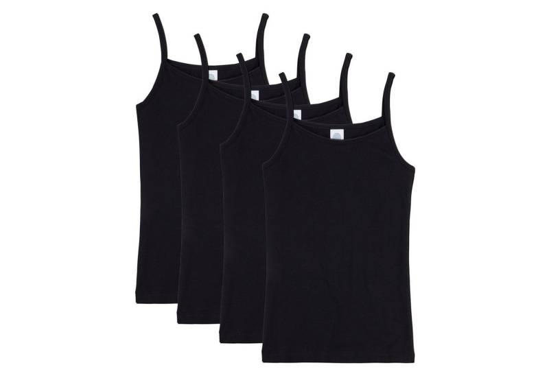 Sanetta Unterhemd Mädchen Unterhemd 4er Pack Baumwollmischung (Packung, 4er Pack) von Sanetta