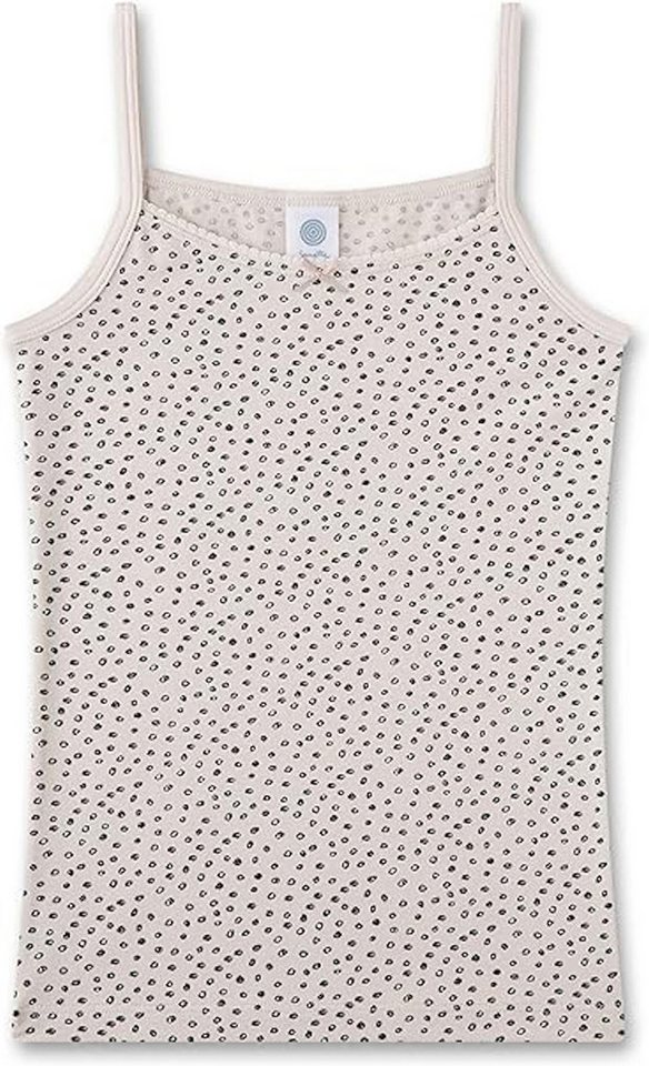 Sanetta Unterhemd Sanetta Mädchen Unterhemd Top Hemd gepunktet beige (kein Set, 1-St) von Sanetta