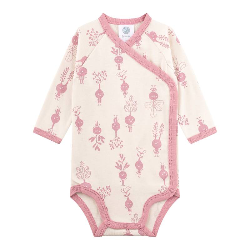 Sanetta Wickelbody langarm Radieschen von Sanetta
