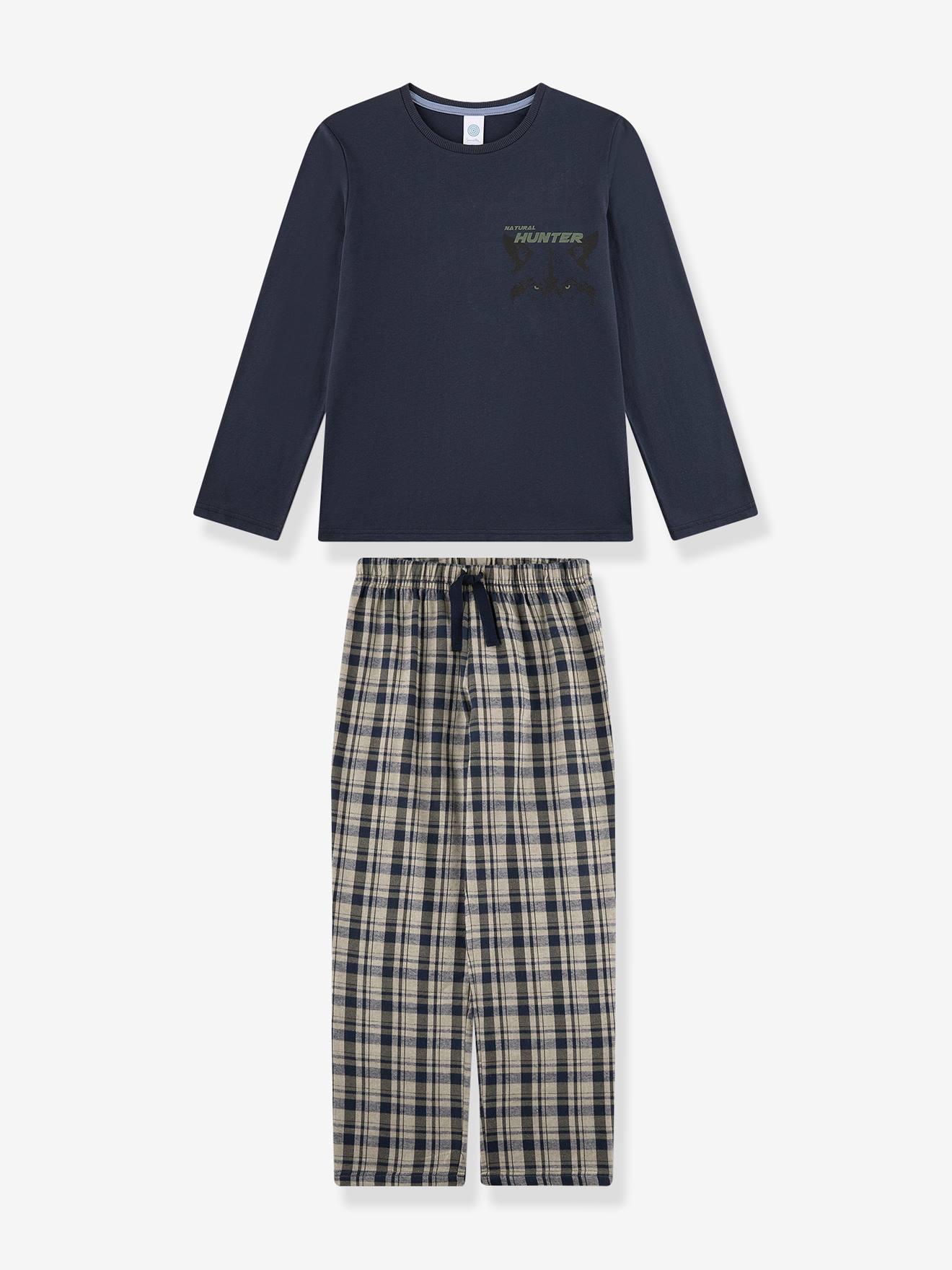 Schlafanzug KARO Jungen Sanetta von Sanetta