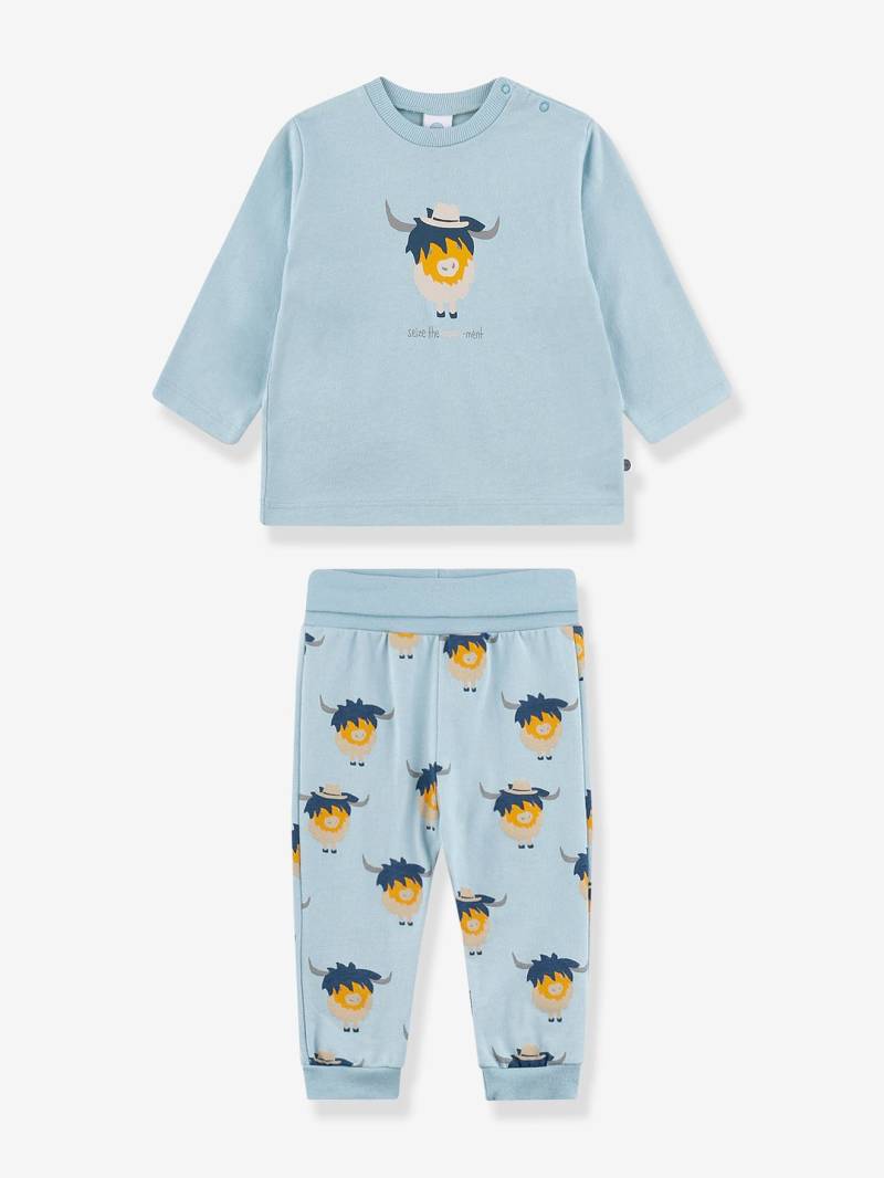 Schlafanzug STIER Jungen Baby Sanetta Bio-Baumwolle von Sanetta