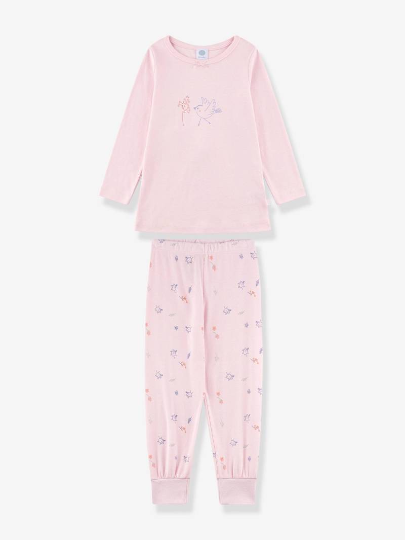 Schlafanzug VÖGEL Mädchen Sanetta Bio-Baumwolle hell von Sanetta