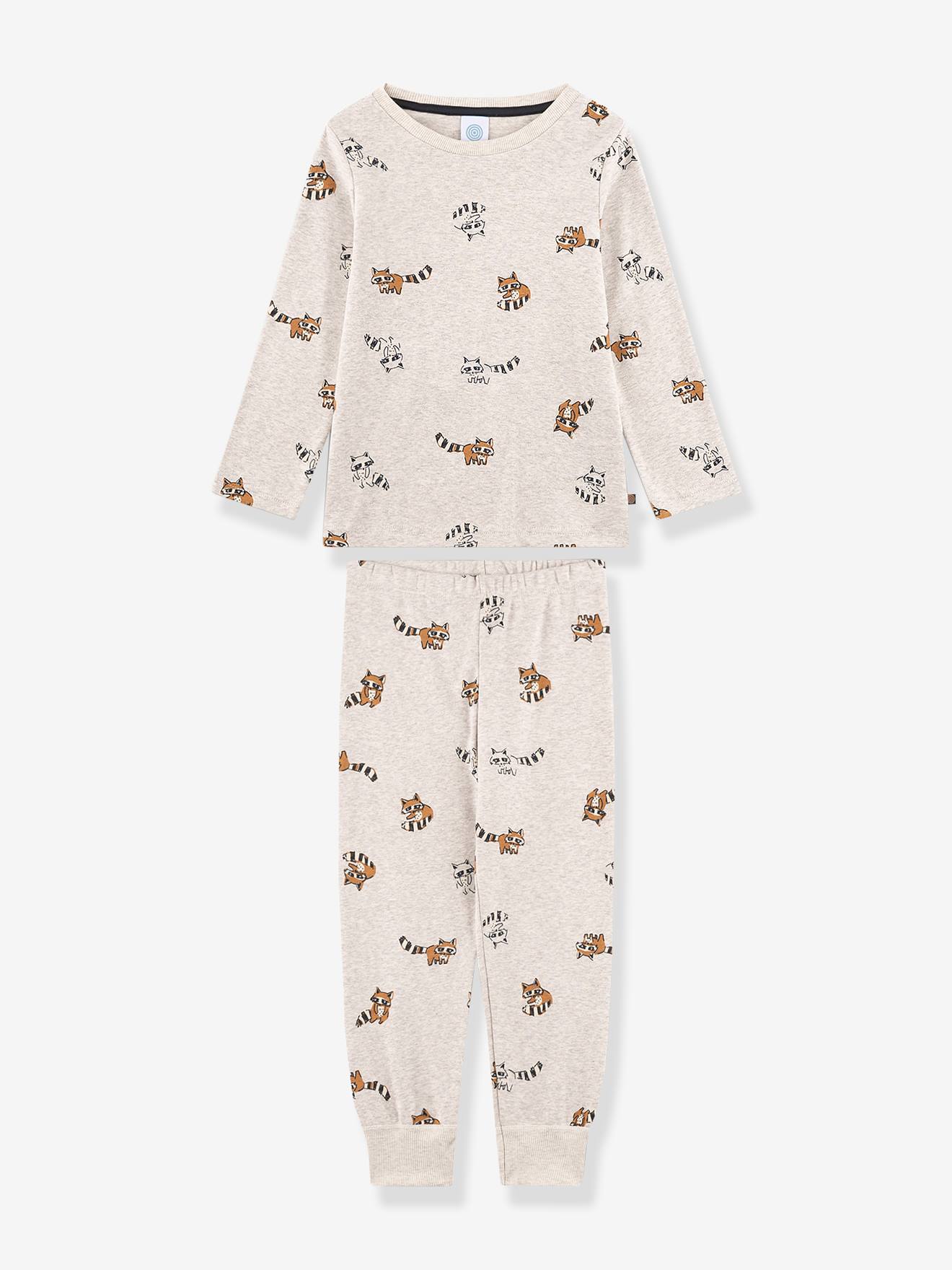 Schlafanzug WASCHBÄR Jungen Sanetta allover von Sanetta