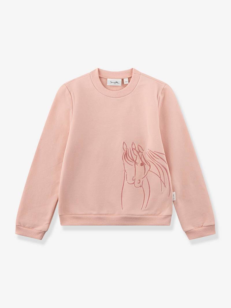Sweatshirt PFERD Mädchen Sanetta PURE Bio-Baumwolle blush von Sanetta