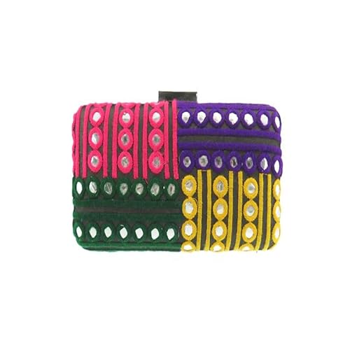 Sanetti Inspirations Women's SNF-024 Clutch, As per Image von Sanetti Inspirations