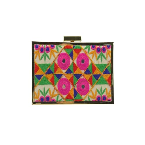 Sanetti Inspirations Women's SNF-027 Clutch, As per Image von Sanetti Inspirations