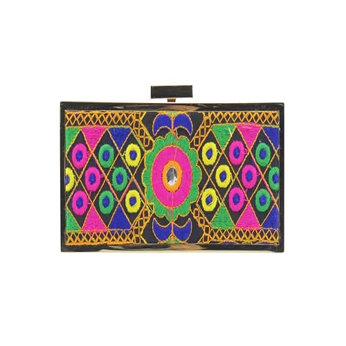 Sanetti Inspirations Women's SNF-028 Clutch, As per Image von Sanetti Inspirations