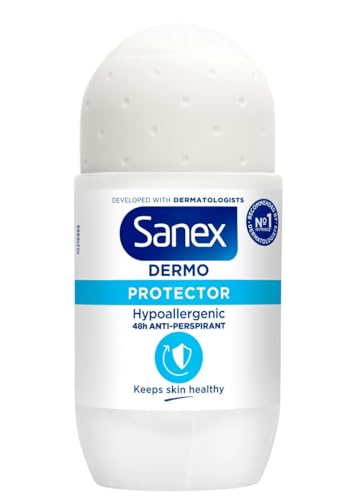 3 x SANEX Deo Roll-on WOMEN "Dermo Protector" für normale bis empfindliche Haut - 50ml von Sanex